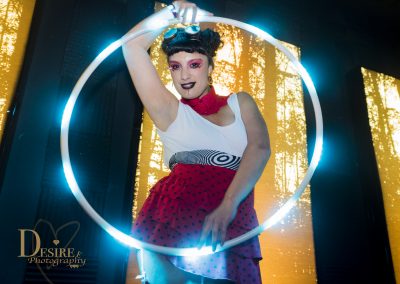 LED Hoop play | Photography: Desire Photography